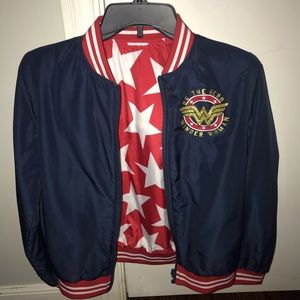 Wonder Women Girls Bomber Jacket